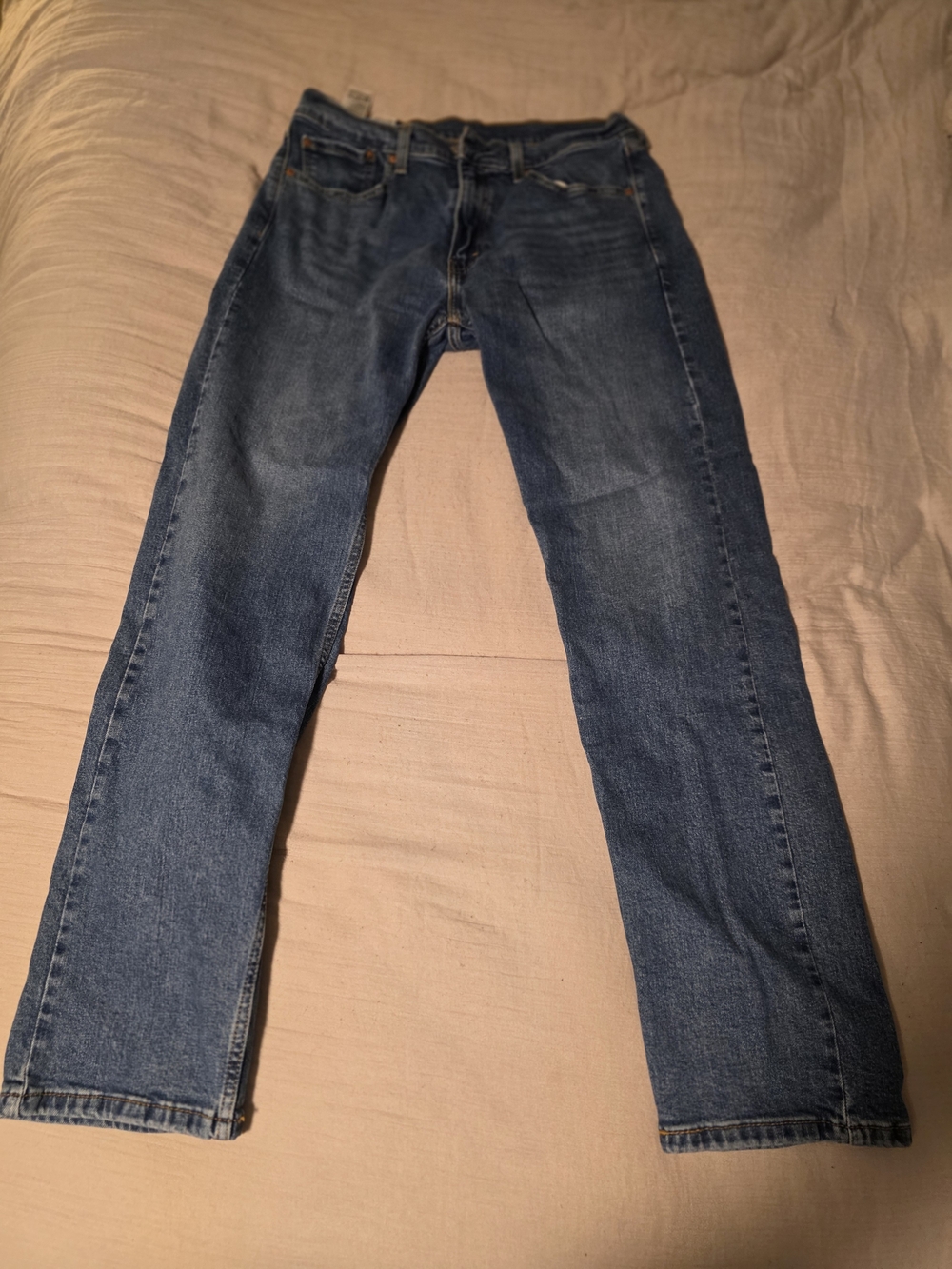Levi's 505 Straight-Leg Men's Blue Denim Jeans